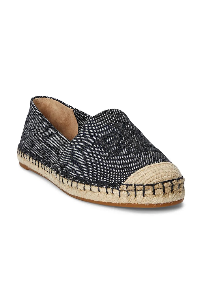 Lauren Ralph Lauren espadryle Cameryn Lg 2 802962171005.101 czarny SS25