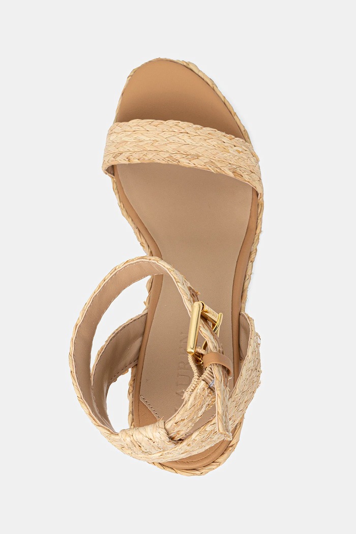 Lauren Ralph Lauren sandały Hilarie IV beżowy 802966869001.101
