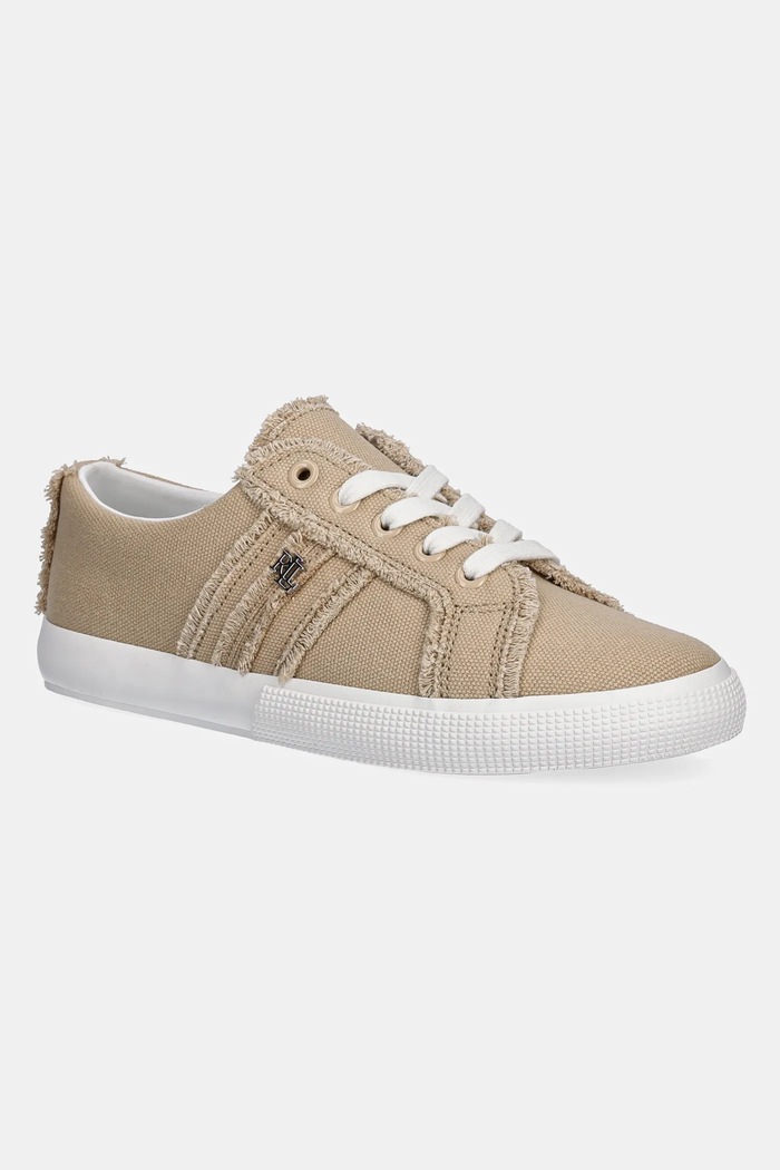 Lauren Ralph Lauren sportcipő Janson Fray lapos bézs 802967040004.101