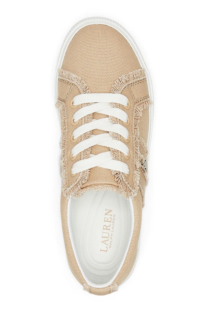 Взуття Кеди Lauren Ralph Lauren Janson Fray 802967040004.101 бежевий
