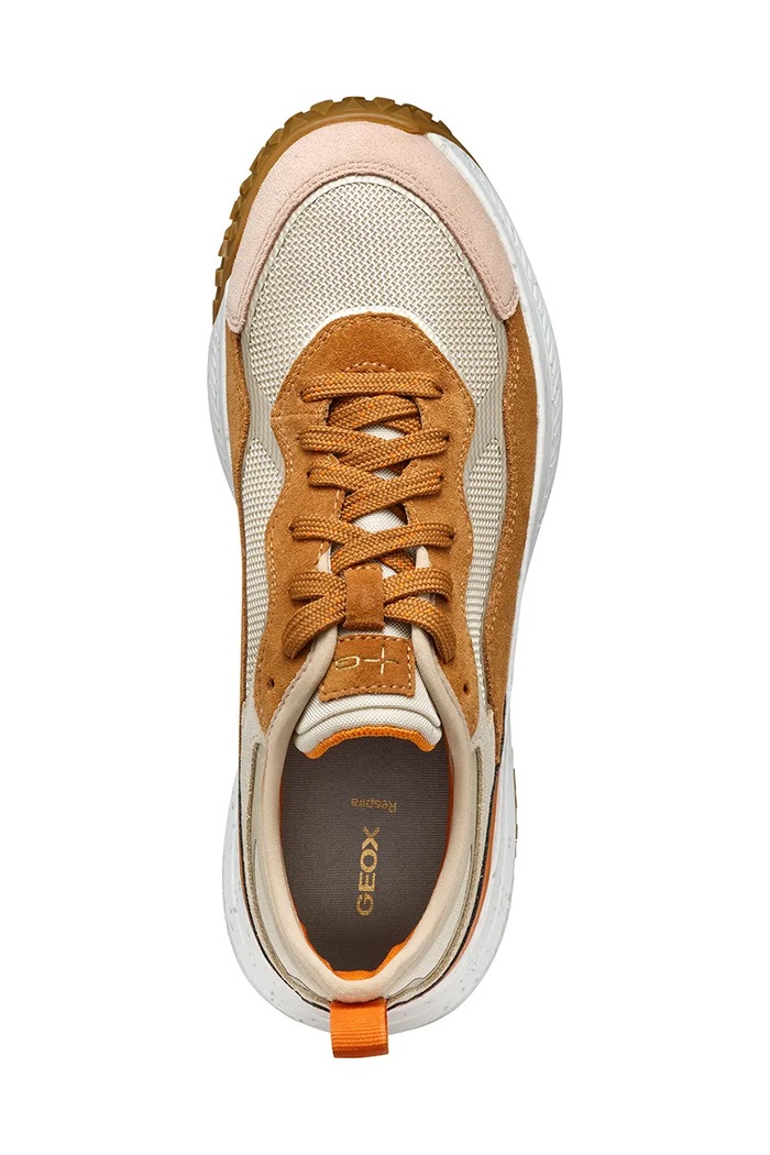 Sneakers boty Geox D OLIVIERA + GRIP D55VNA.0AS22.CH66N hnědá