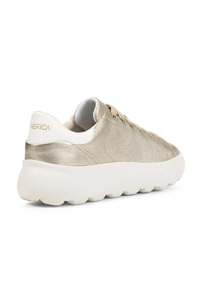Obuwie Geox Sneakersy skórzane D SPHERICA EC4.1 D45TCC.0BVBC.C2X1R złoty
