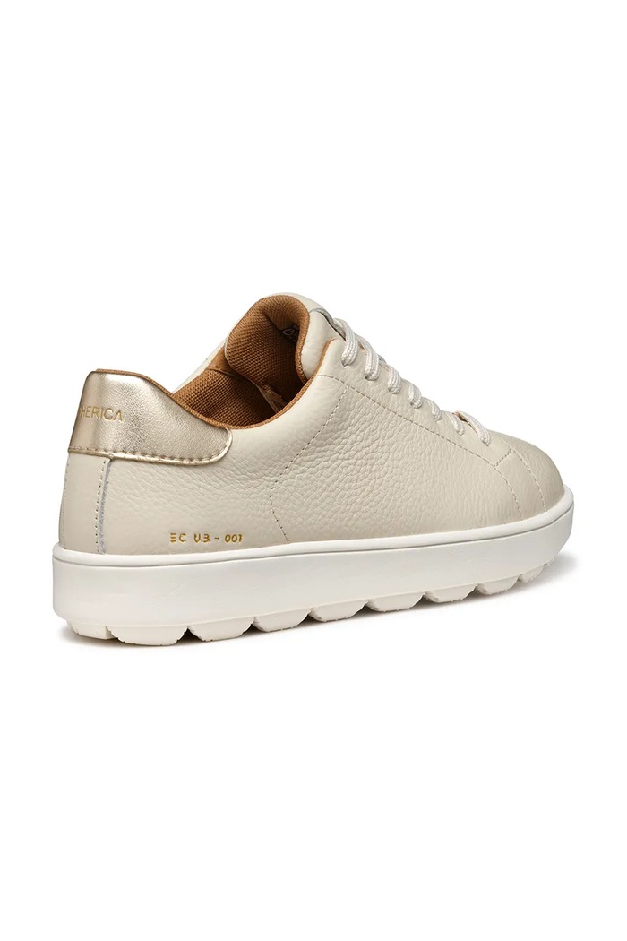 Παπούτσια Δερμάτινα sneakers Geox D SPHERICA ECUB-1 D55WEB.046BN.C1S2L μπεζ