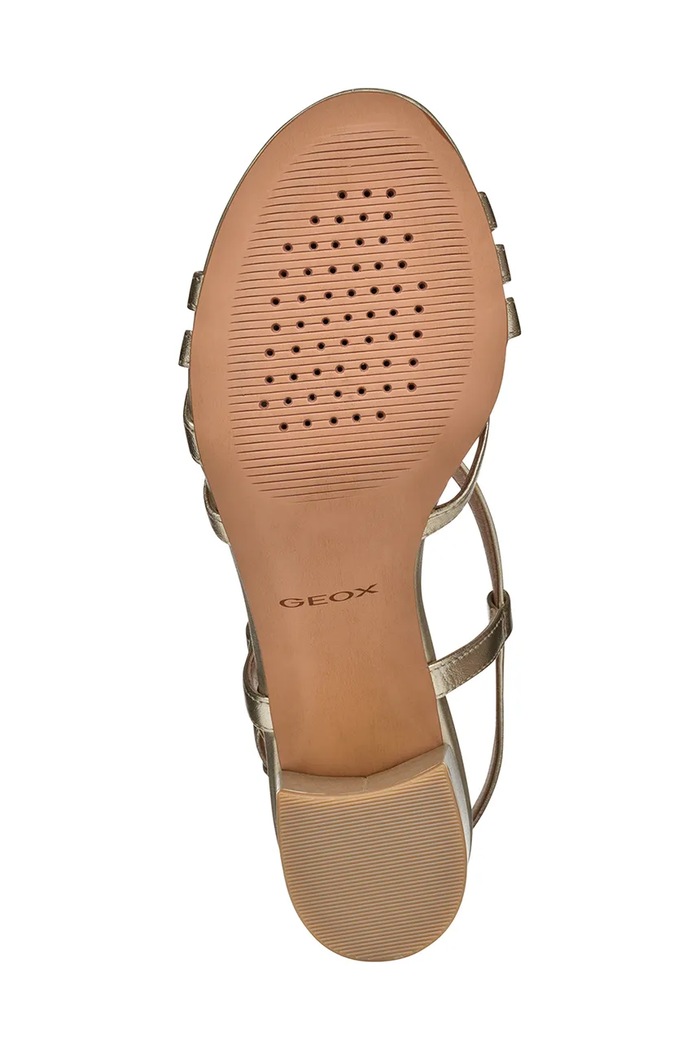 Geox Kožené sandály Geox D VIRNILISA 65 S D55YZB.000Y2.C2012