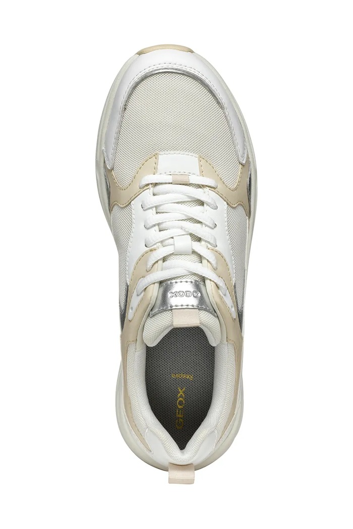 Sneakers boty Geox D ZARVIA D55YLA.01454.C1Z1S béžová