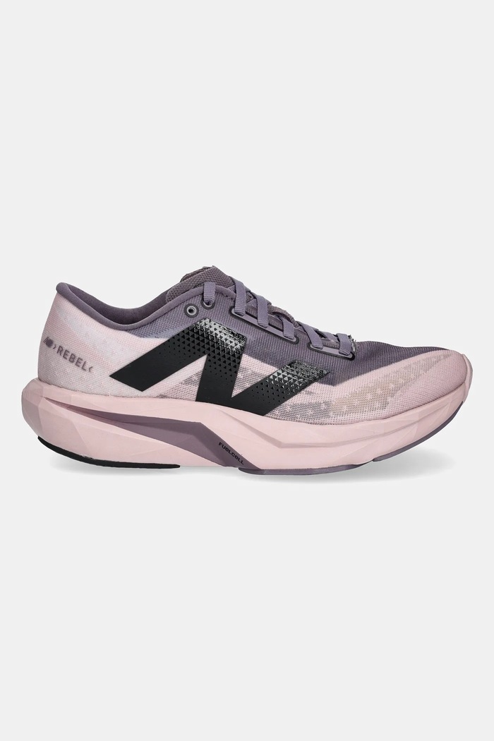 Bežecké topánky New Balance FuelCell Rebel v4 WFCXCS4 fialová SS25
