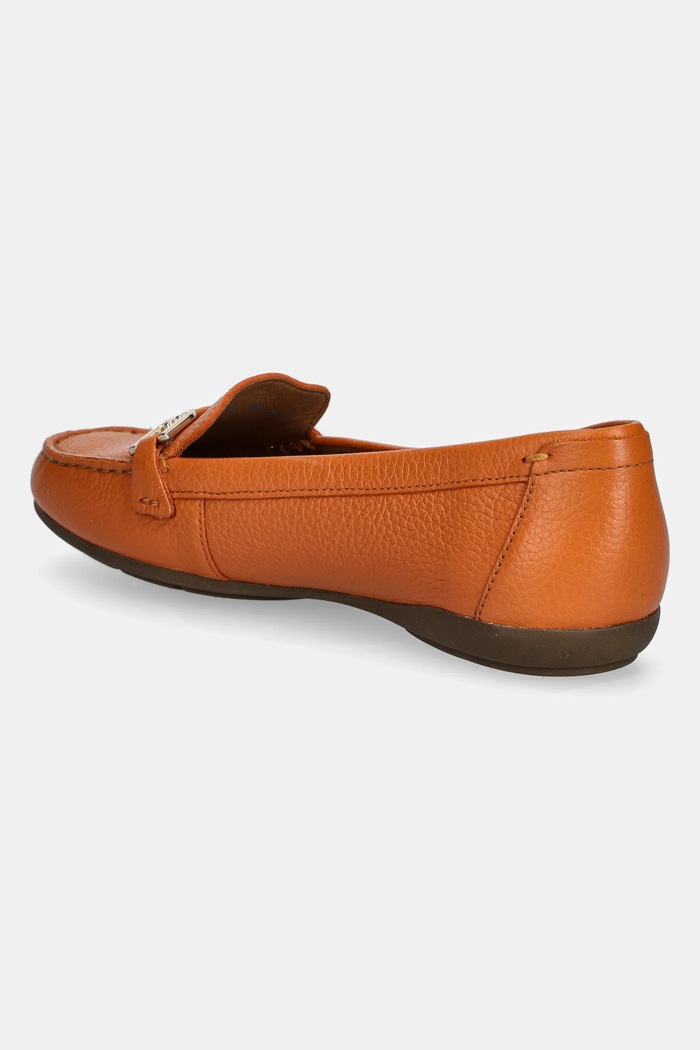 Obuwie Geox mokasyny skórzane D ANNYTAH MOC D84BMA.00046.C2008 pomarańczowy