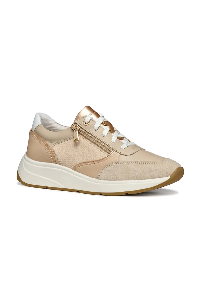 Sneakers boty Geox D CRISTAEL D45MXE.085QD.C6738 béžová SS25