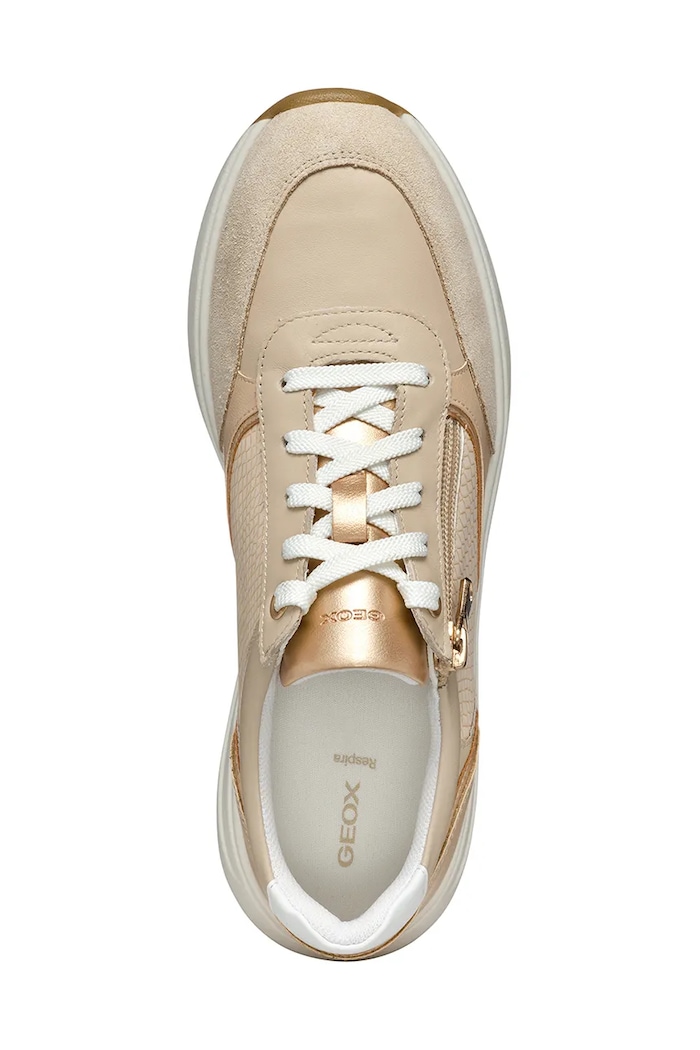 Sneakers boty Geox D CRISTAEL D45MXE.085QD.C6738 béžová