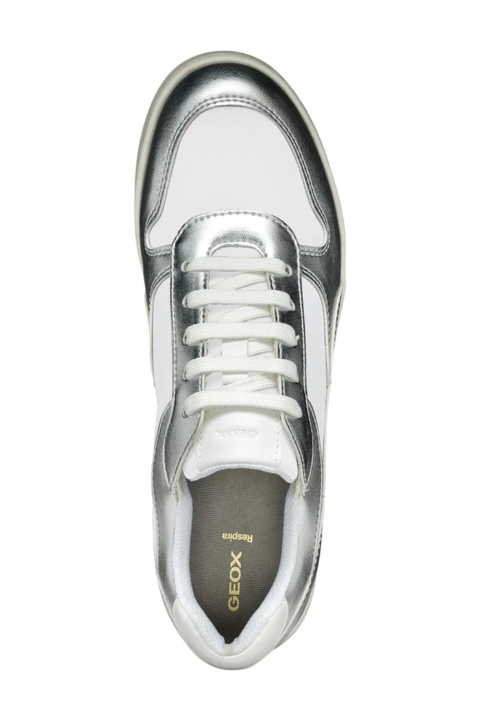 Sneakers boty Geox D JAYSEN D551BC.011BN.C1007 stříbrná