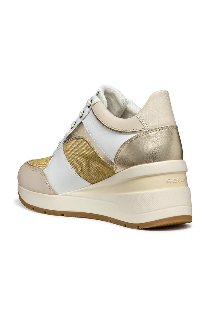 Sneakers boty Geox D ZOSMA béžová D558LA.085LY.C1327