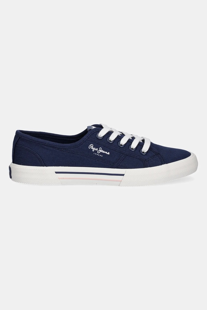 Pepe Jeans Tenisówki BRADY BASIC W PLS31287.582 granatowy SS25