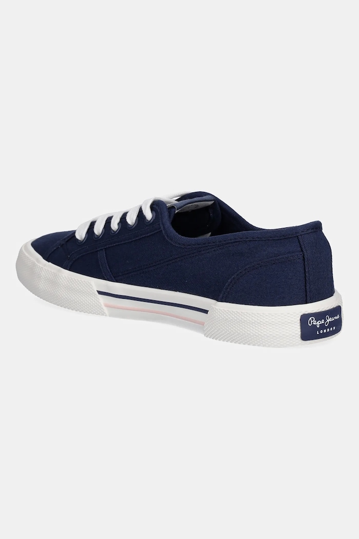 Obuwie Pepe Jeans Tenisówki BRADY BASIC W PLS31287.582 granatowy