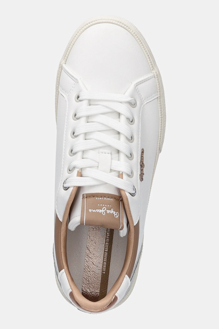 Tenisky Pepe Jeans KENTON COURT W biela PLS31588