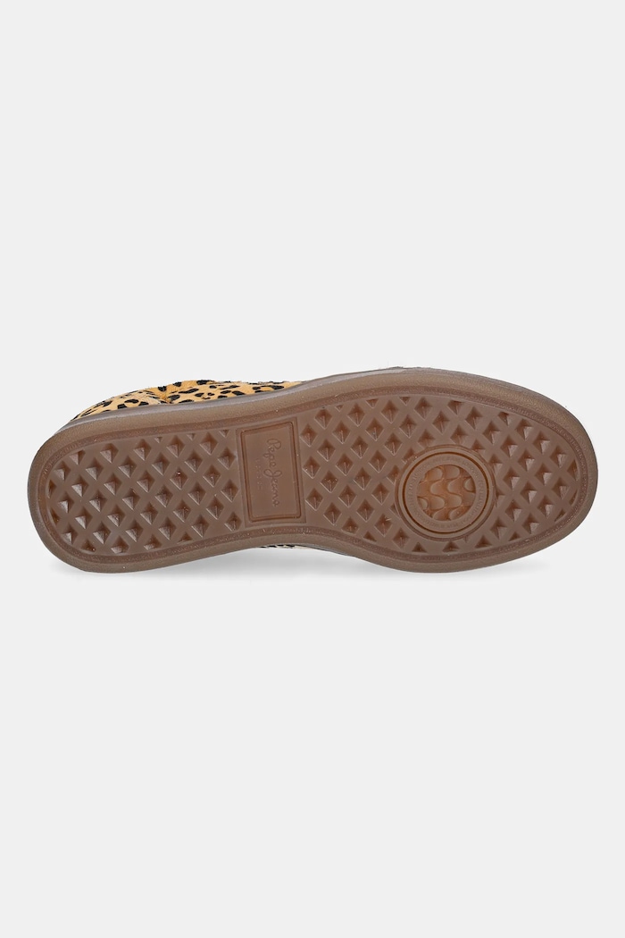 Sneakers boty Pepe Jeans BALL TOP W PLS00035 hnědá