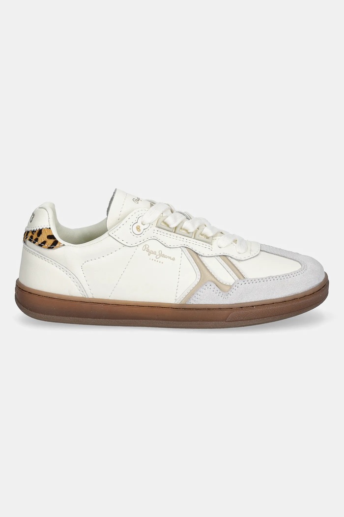 Pepe Jeans sneakersy BALL FUN W PLS00038 beżowy SS25