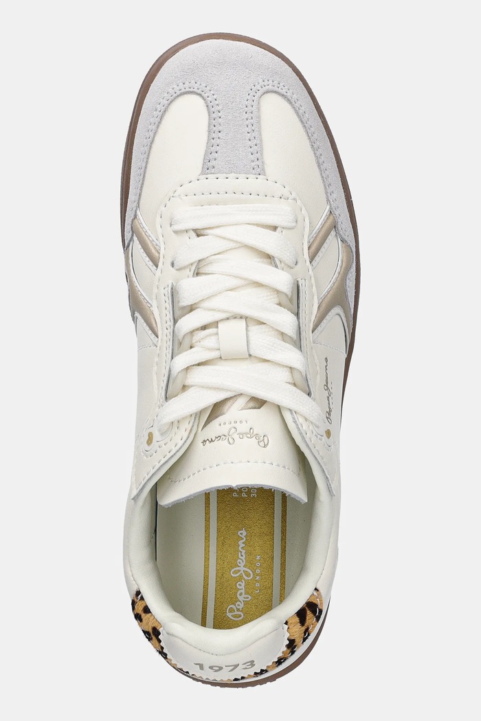 Pepe Jeans sneakersy BALL FUN W beżowy PLS00038