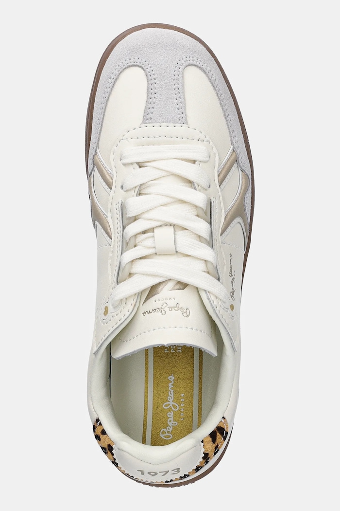 Pepe Jeans sneakersy BALL FUN W beżowy PLS00038