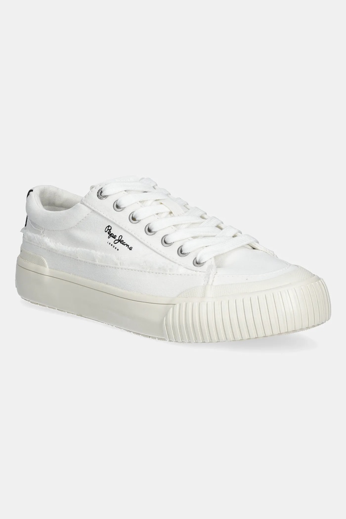 Tenisice Pepe Jeans BEN FRESH W tekstil bijela PLS31589