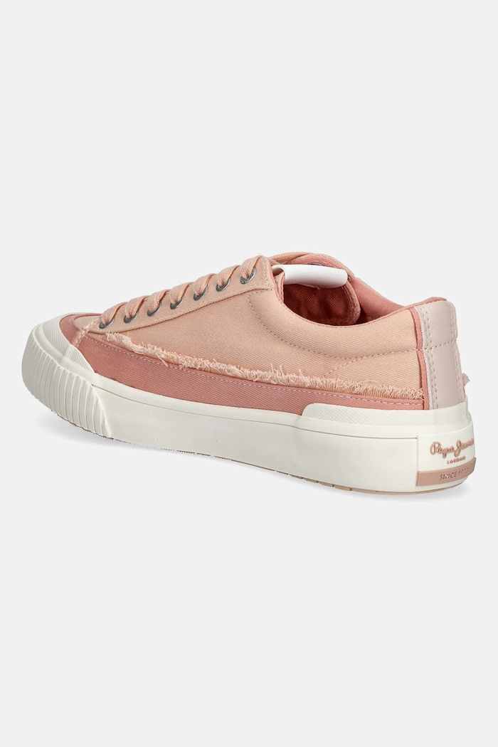 Obuwie Pepe Jeans tenisówki BEN FRESH W PLS31589 pomarańczowy