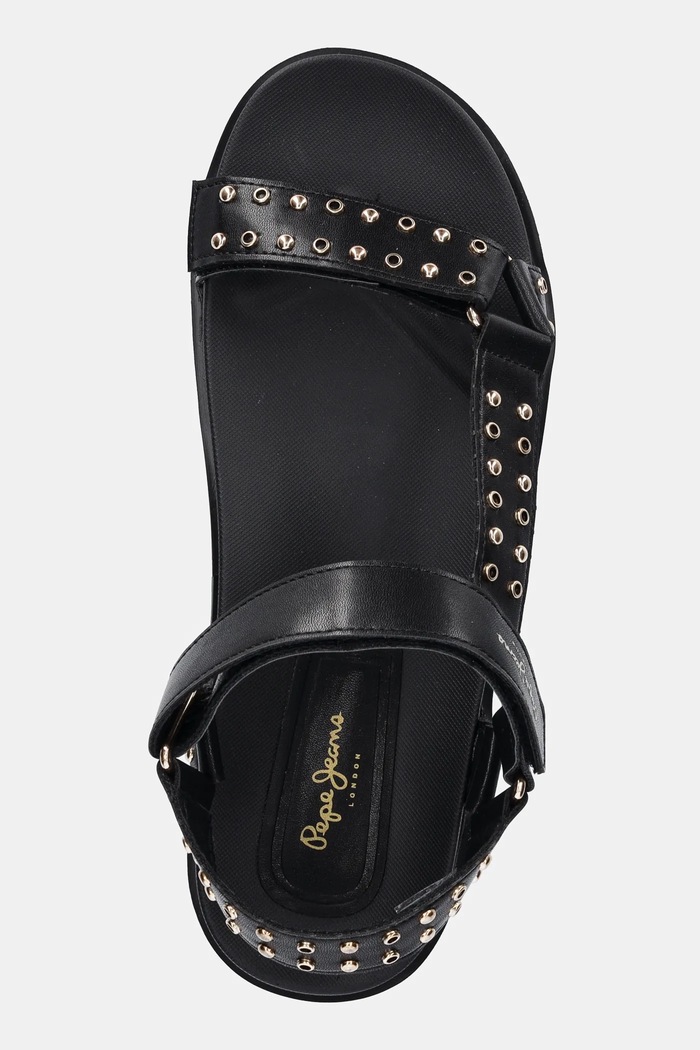 Pepe Jeans sandały POLA METAL czarny PLS90678