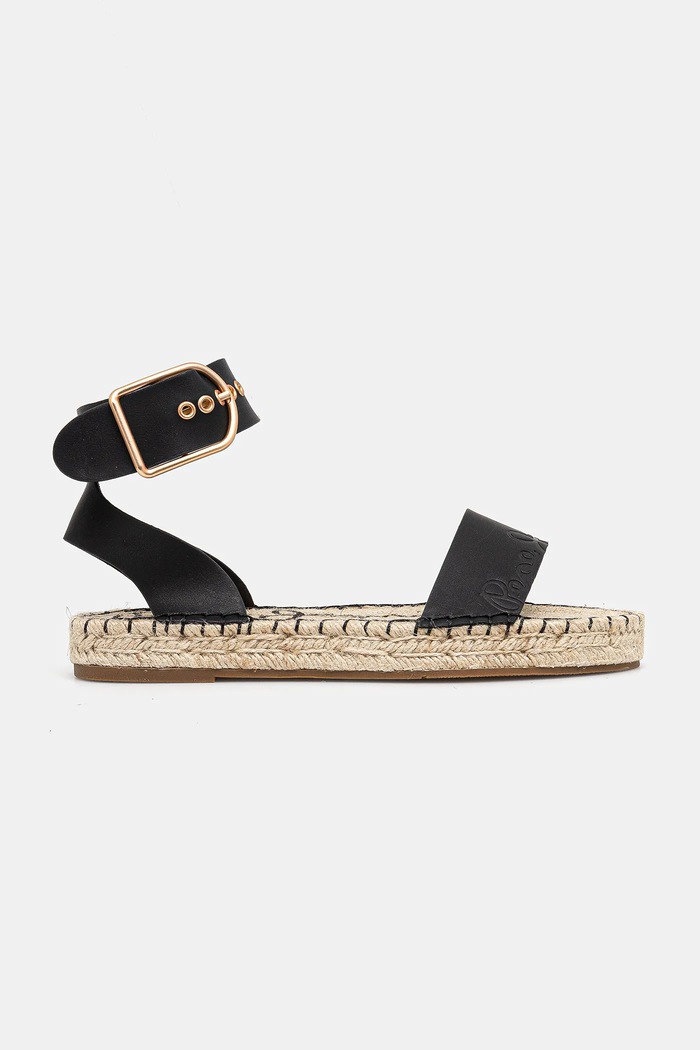 Σανδάλια Pepe Jeans ARAMI BRAND PLS90681 μαύρο SS25