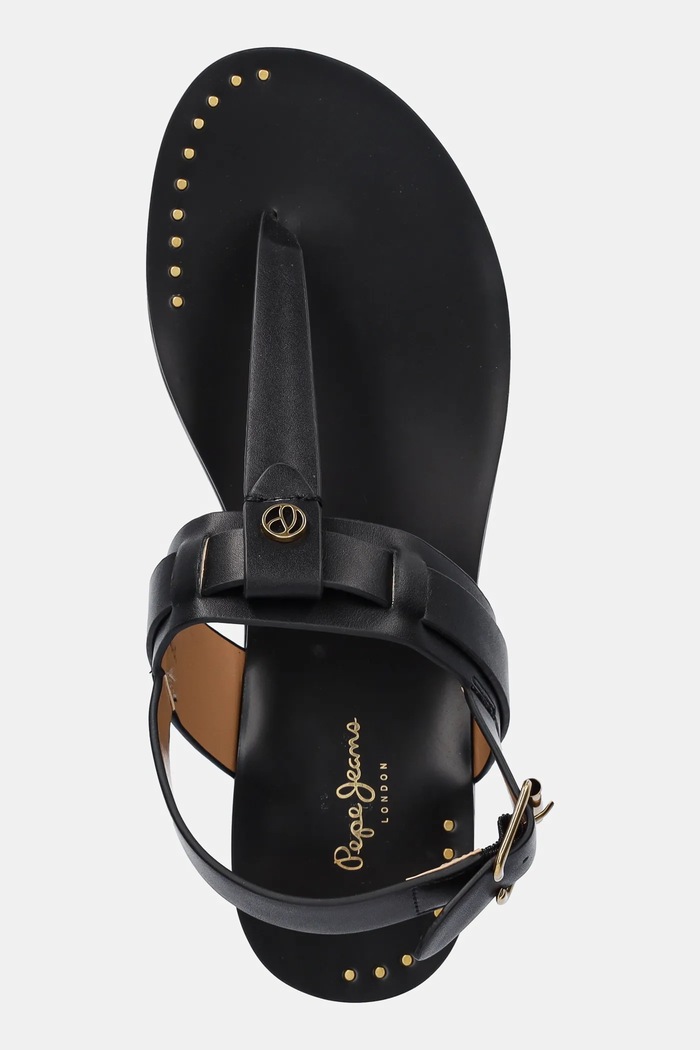 Σανδάλια Pepe Jeans SAM BRAND μαύρο PLS90702