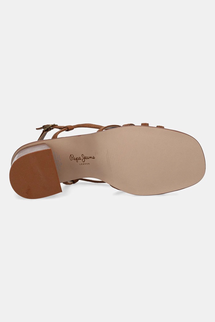 Pepe Jeans szandál ZOWI SUEDE PLS90703 barna