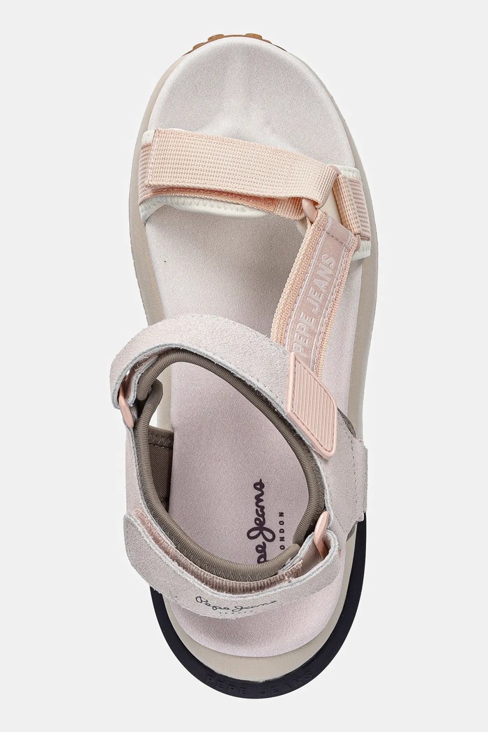 Πέδιλα Pepe Jeans WINSLOVE SPORT μπεζ PLS90708