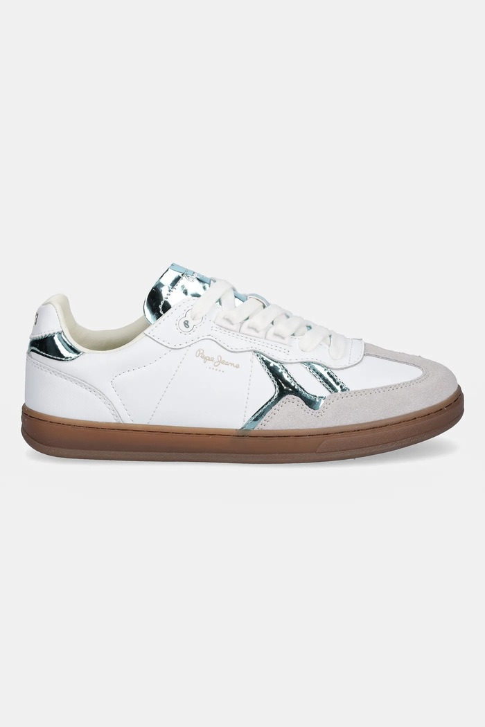 Pepe Jeans sneakers BALL RISE W PLS00037 alb SS25