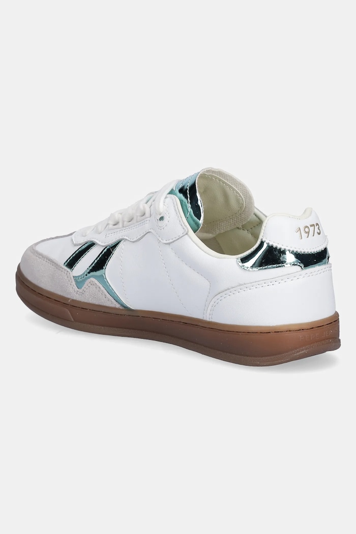 Încălțăminte Pepe Jeans sneakers BALL RISE W PLS00037 alb