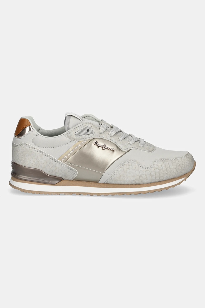 Pepe Jeans sportcipő LONDON MIX W PLS40044 szürke SS25