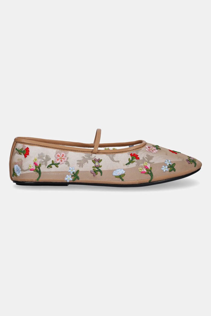 Jeffrey Campbell baleriny Dancer-Emb JC.1305.4.1 beżowy ZS25