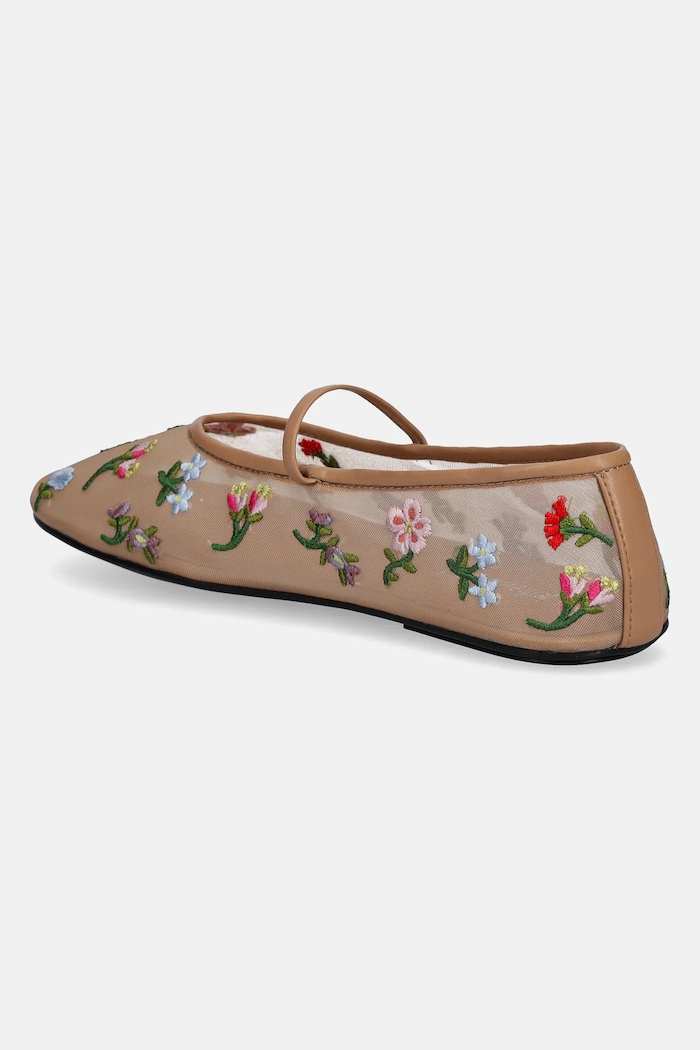 Obuwie Jeffrey Campbell baleriny Dancer-Emb JC.1305.4.1 beżowy