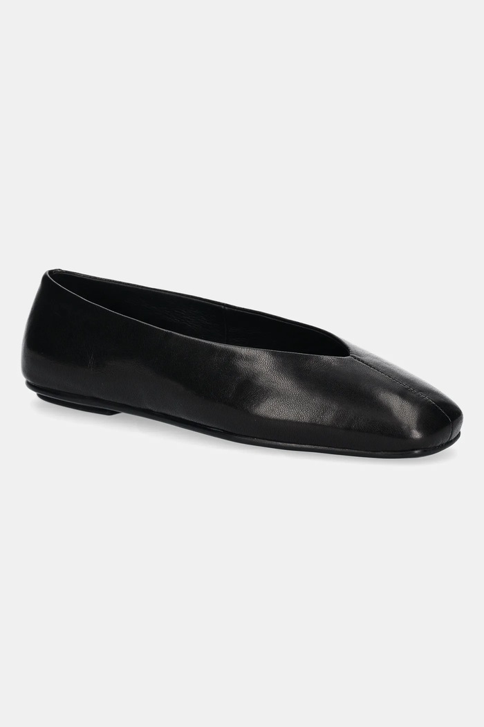 Usnjene balerinke Jeffrey Campbell Fathom črna JC.1528.1.9