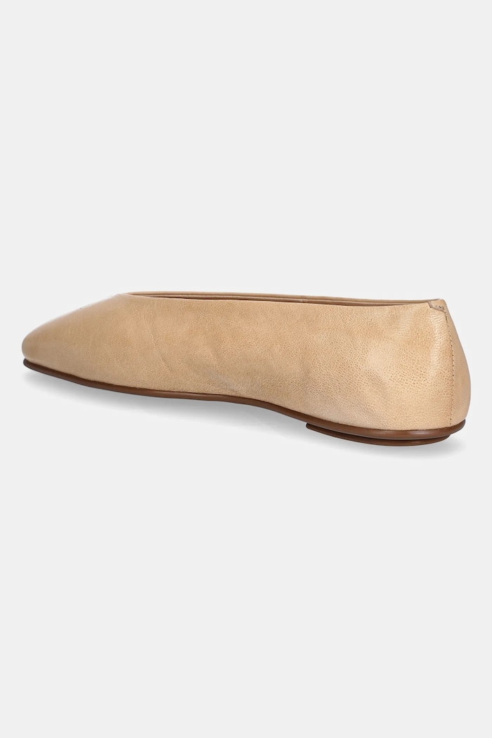 Scarpe Jeffrey Campbell Ballerine in pelle Fathom JC.1528.1.11 beige