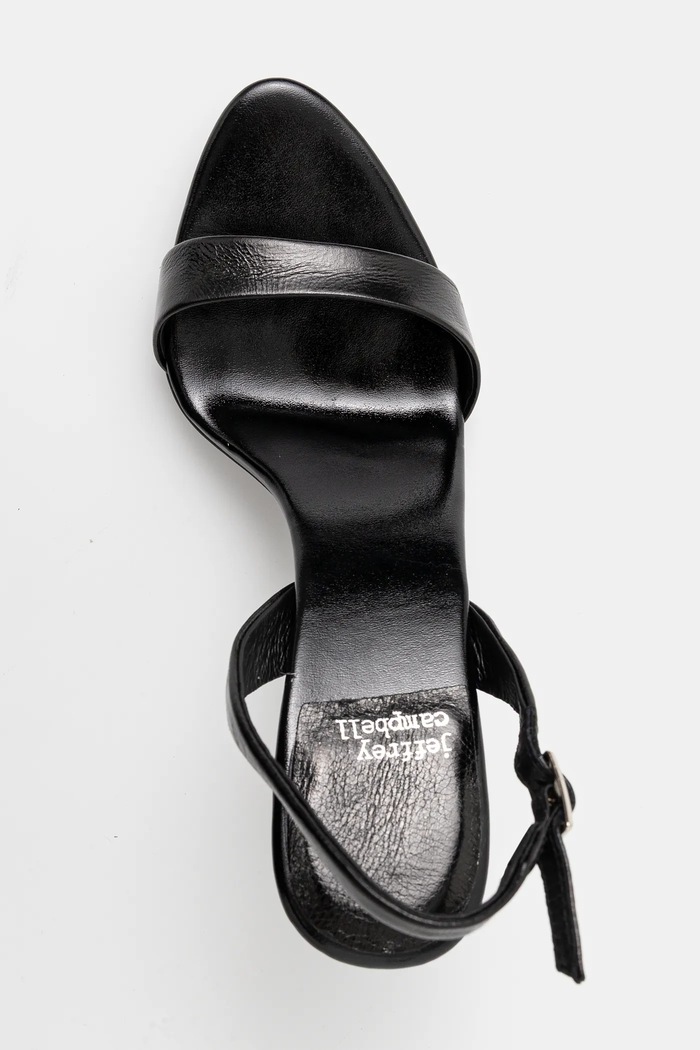 Jeffrey Campbell sandały skórzane Go-Getter czarny JC.1481.1.12