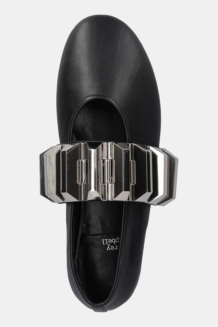 Jeffrey Campbell baleriny Rigid czarny JC.1555.3.3