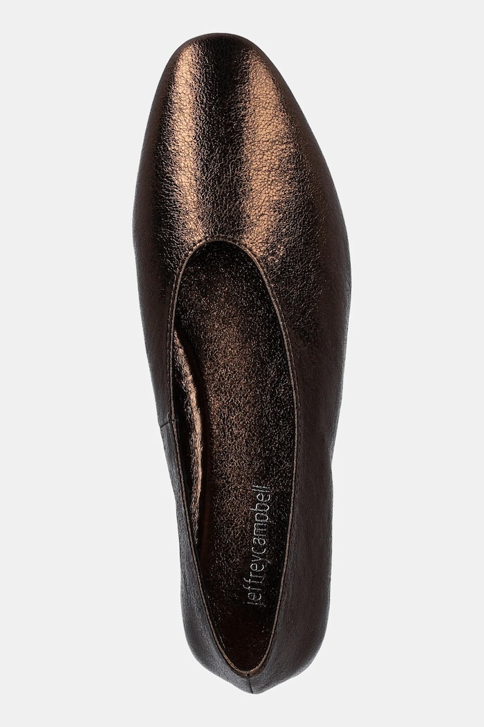 Kožené baleríny Jeffrey Campbell Romp hnědá JC.1268.2.23