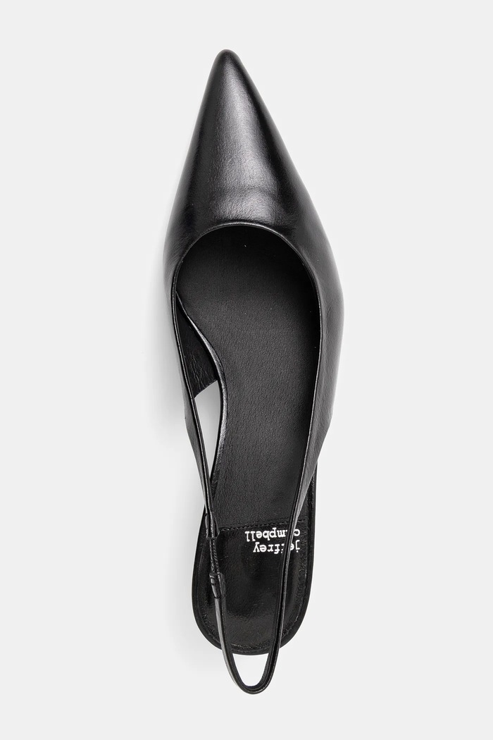 Kožené lodičky Jeffrey Campbell Persona černá JC.1256.1.11