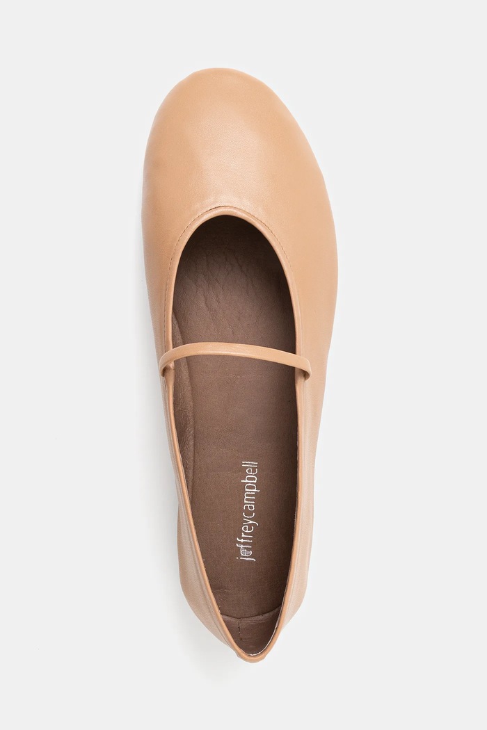 Baleríny Jeffrey Campbell Dancerina béžová JC.1184.1.12