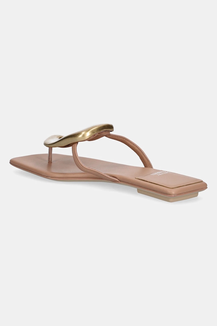 Încălțăminte Jeffrey Campbell Slapi Linques-2 JC.1045.1.2 bej