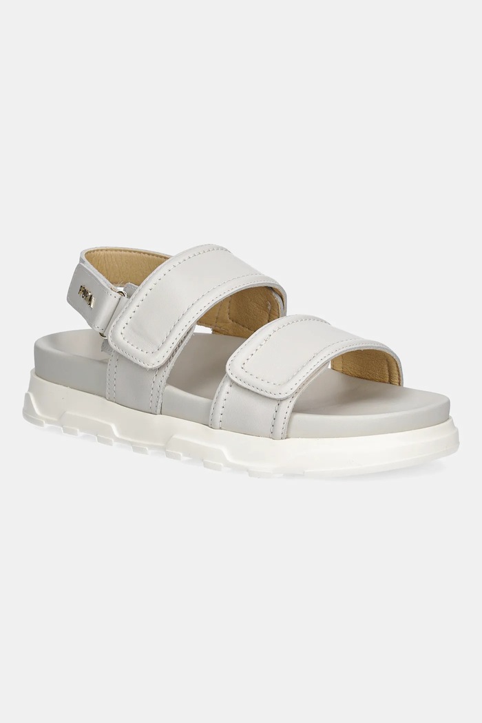 Kožené sandále Furla Sporty Chic Sandal usňová koža béžová YJ52SPC.Y62000.1704S