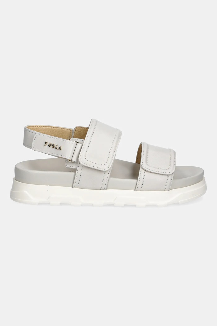 Kožené sandále Furla Sporty Chic Sandal YJ52SPC.Y62000.1704S béžová SS25
