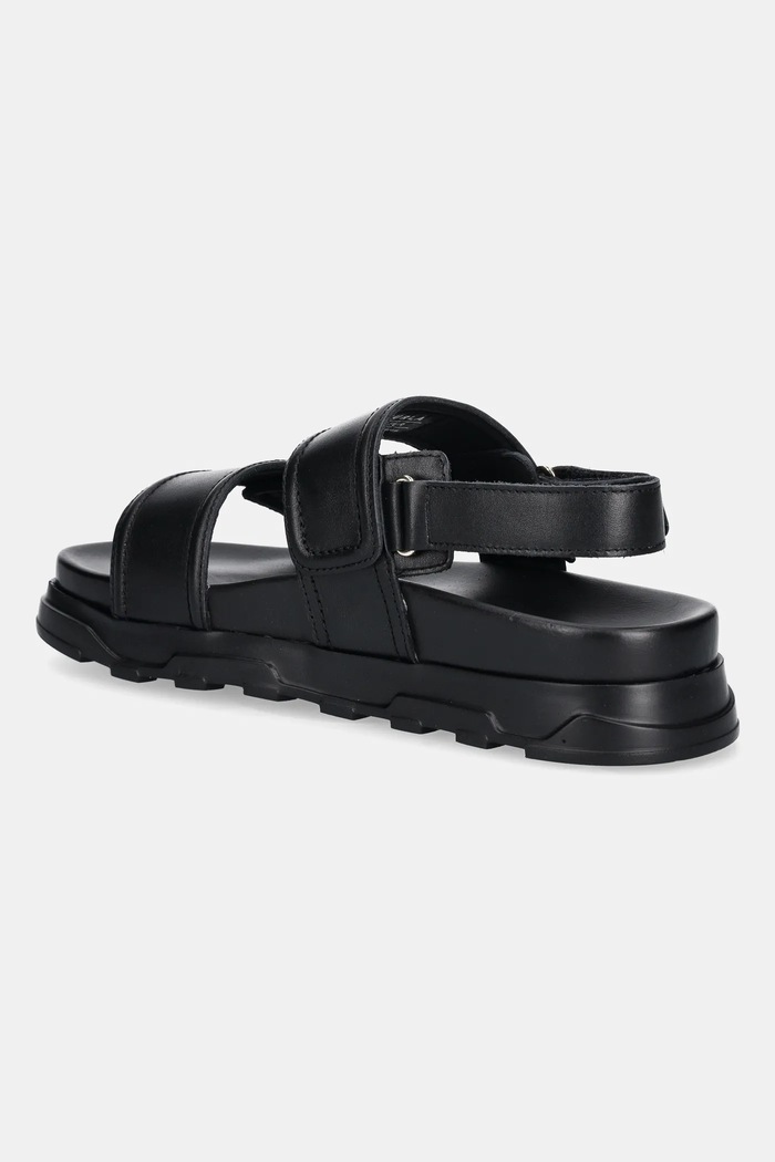 Boty Kožené sandály Furla Sporty Chic Sandal YJ52SPC.Y62000.O6000 černá