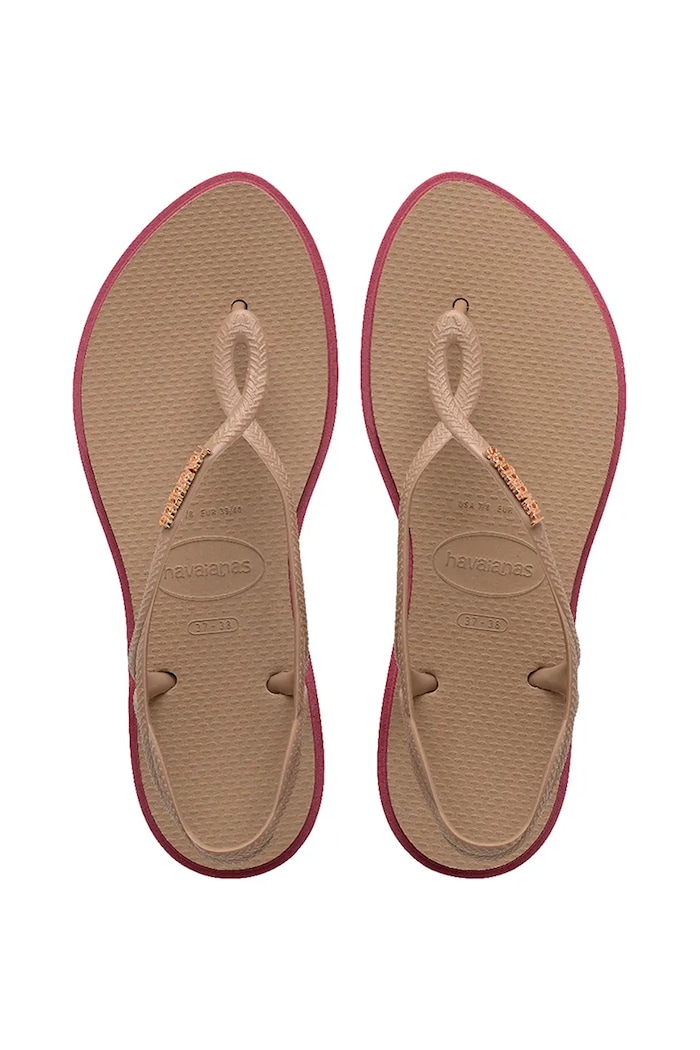 Havaianas sandały LUNA POINT syntetyczny brązowy 4149921.3581