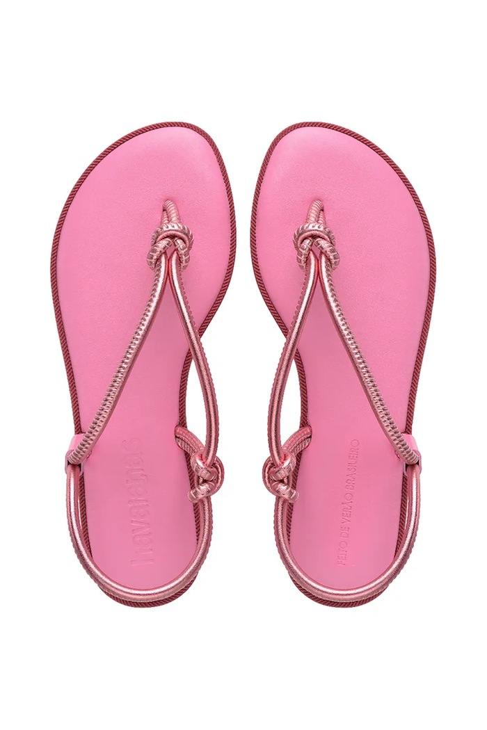 Σανδάλια Havaianas UNA ACAI φλατ ροζ 4149616.9321