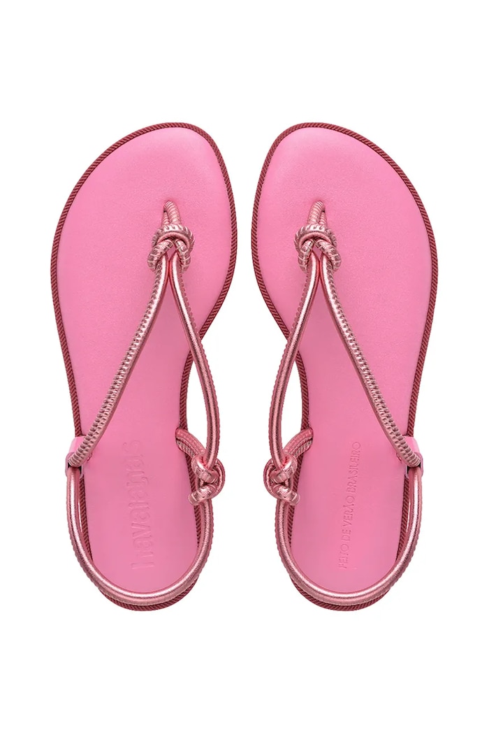 Σανδάλια Havaianas UNA ACAI φλατ ροζ 4149616.9321