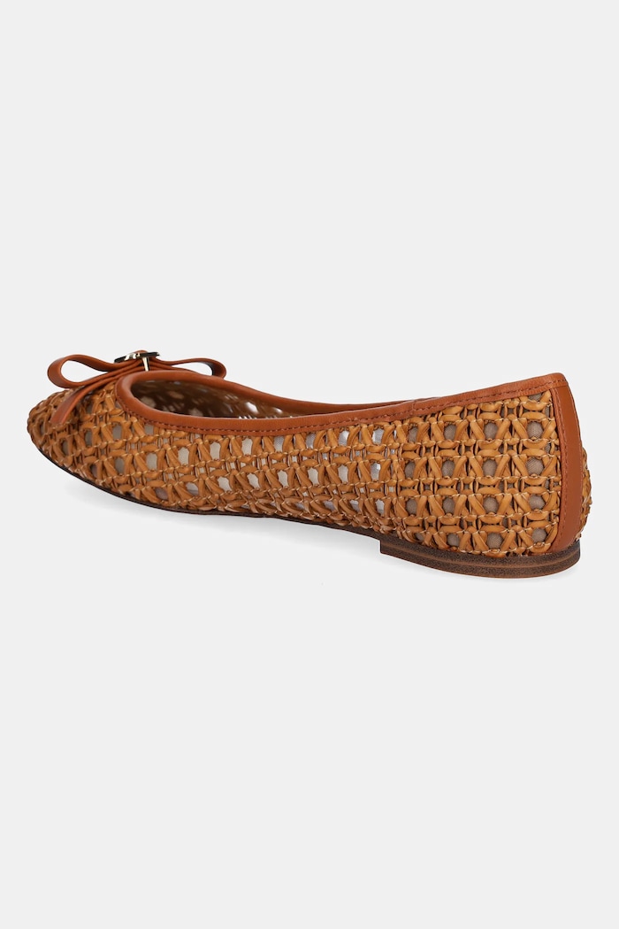 Obuwie Twinset baleriny 251TGT030.00044 brązowy
