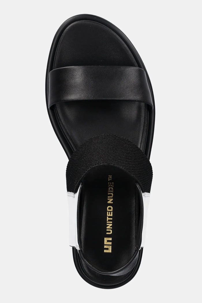 Sandały Rico Sandal United Nude 1030487413 czarny